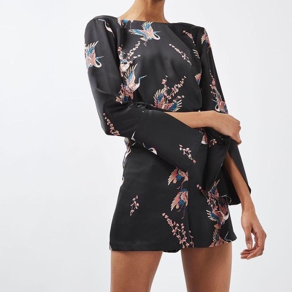 Topshop backless playsuit, UK6, barely worn - Picture 3 of 4